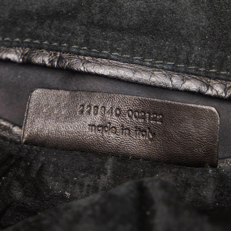 Saint Laurent Rive Gauche Leather Hobo Bag (SHG-29625) – LuxeDH