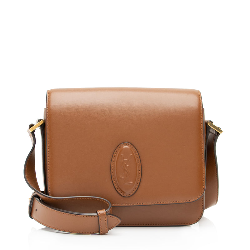 Le Monogramme Mini Camera Shoulder Bag in Brown Saint Laurent
