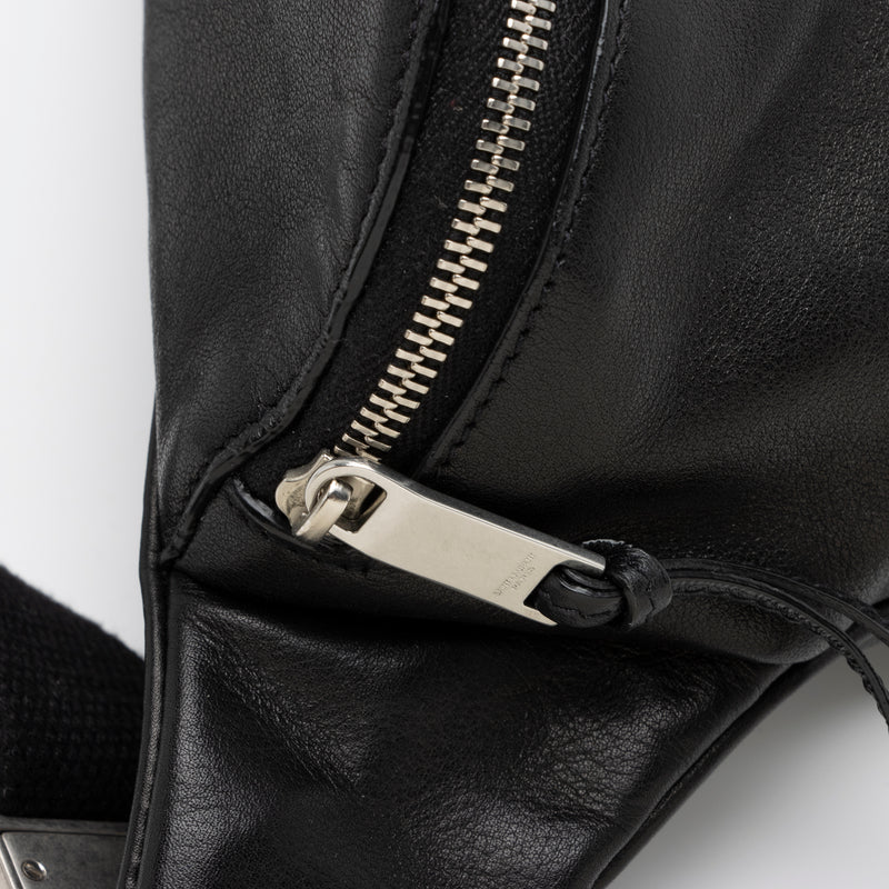 Laurent Classic Zipped Belt Soft Saint – Logo LuxeDH Calfskin (SH Crossbody Bag