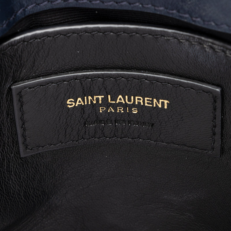 Saint Laurent Velvet LouLou Small Shoulder Bag (SHF-21772) – LuxeDH