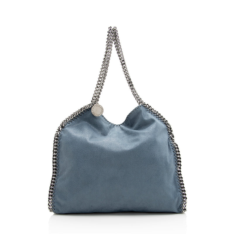 Women Grey Falabella Mini Tote Bag