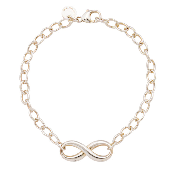 Tiffany & Co. Sterling Silver Infinity Bracelet (SHF-21807)