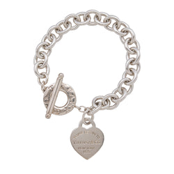 Tiffany heart sale clasp bracelet