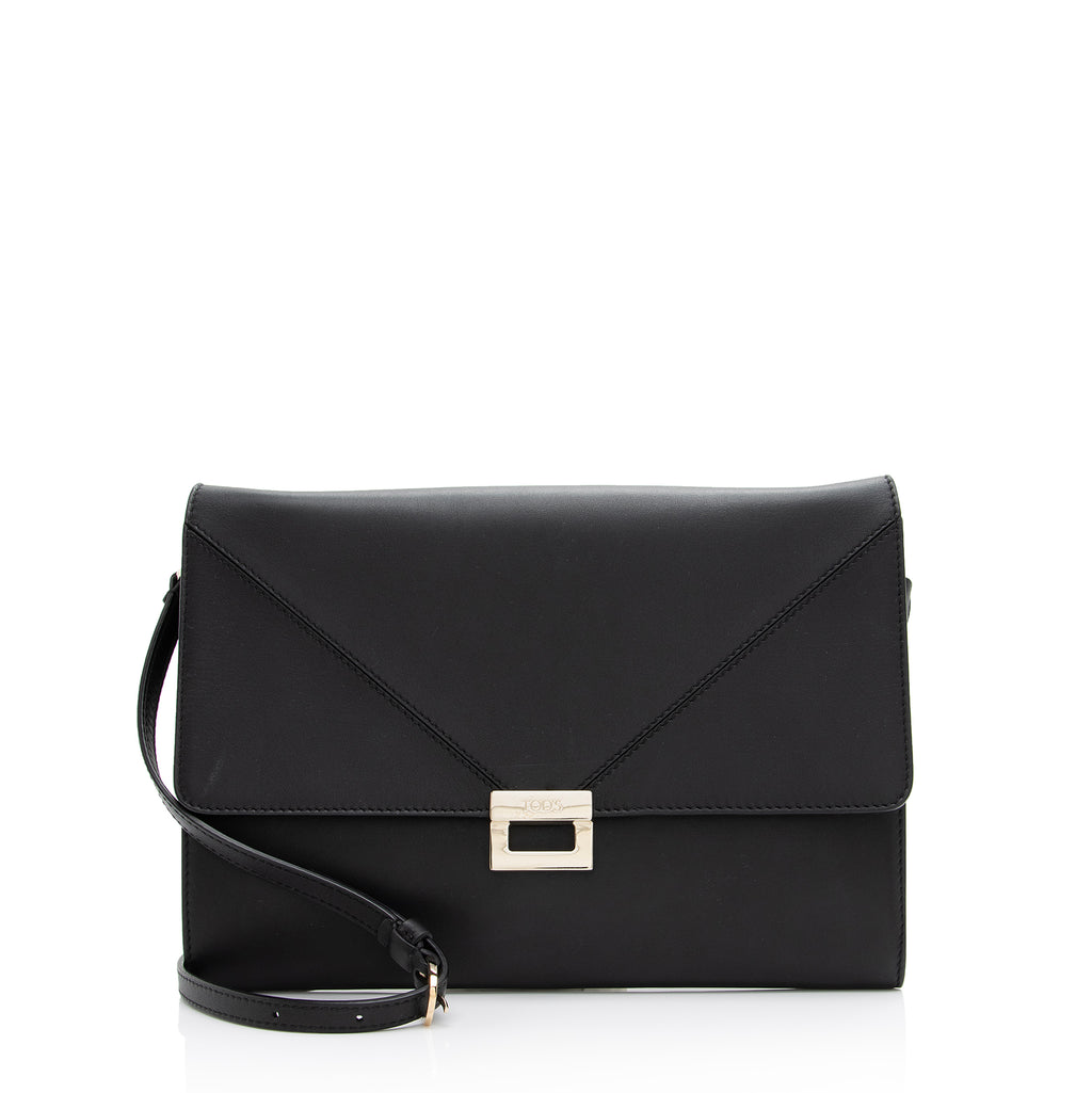 Envelope Crossbody Bag (Black)