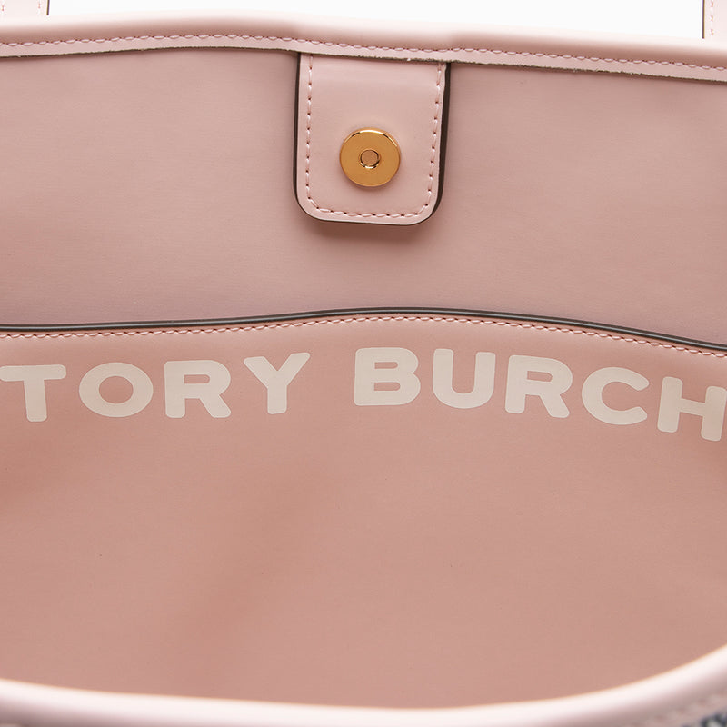 Tory Burch Gemini Link Canvas Small Tote | TotefulBags Ph