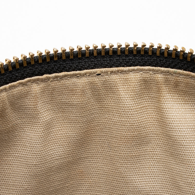 Tory Burch Leather Striped Boston Bag (SHF-19151) – LuxeDH