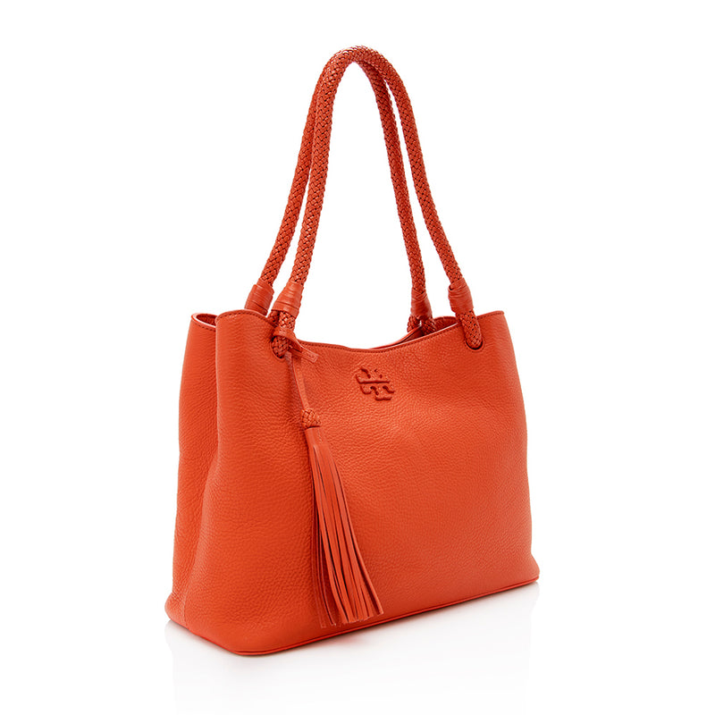 Tory Burch Leather Taylor Tote (SHF-16373)