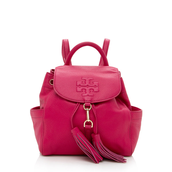  Tory Burch Women's Thea Mini Backpack (Pink Moon)