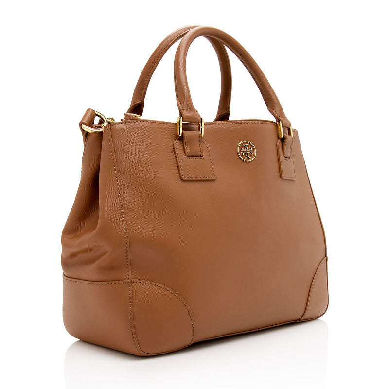 Tory Burch, Bags, Tory Burch Robinson Double Zip Tote Luggage