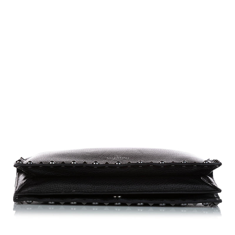 Valentino Rolling Rockstud Clutch Bag